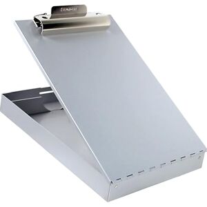 Redi-Rite Saunders Recycled Aluminum Storage Clipboard, Legal Size, 8.5 x 14-Inches (11019), Silver Redi-Rite Saunders Recycled Aluminum Storage Clipboard, Legal Size, 8.5 x 14-Inches (11019), Silver