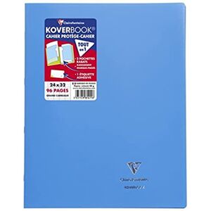 Clairefontaine 981416C A Set of 10 Yellow Koverbook Stapled Notebooks 24x32 cm 96 Seyes Ruled Pages White Paper 90 g Opaque Recycled Polypro Cover Clairefontaine 981416C A Set of 10 Yellow Koverbook Stapled Notebooks 24x32 cm 96 Seyes Ruled Pages White Paper 90 g Opaque Recycled Polypro Cover