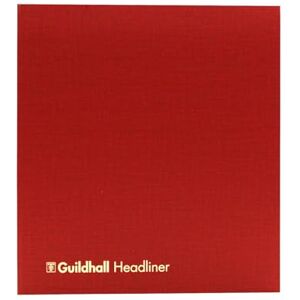 Exacompta Ref 48/21Z Guildhall Headliner Account Book,298x273mm, 21 Cash Column, 80 Pages of 95gsm Ledger Quality Paper, Traditionally Sewn, Case Bound Hardback Burgundy Vinyl Cover Exacompta Ref 48/21Z Guildhall Headliner Account Book,298x273mm, 21 Cash Column, 80 Pages of 95gsm Ledger Quality Paper, Traditionally Sewn, Case Bound Hardback Burgundy Vinyl Cover