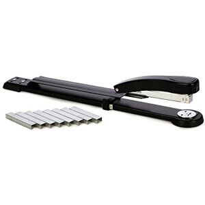 D.RECT Long Arm Stapler 50 Sheet Capacity, Heavy Duty, Ideal for Office or Home, Black D.RECT Long Arm Stapler 50 Sheet Capacity, Heavy Duty, Ideal for Office or Home, Black