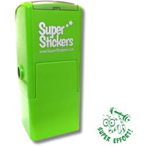 Trodat Superstickers Teacher Stamp Super Effort Worm Design Green Ink Self Inking Education Stamper for Marking 23 x 23mm Trodat Superstickers Teacher Stamp Super Effort Worm Design Green Ink Self Inking Education Stamper for Marking 23 x 23mm
