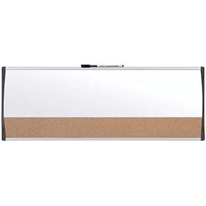 Nobo Rexel Small Magnetic Whiteboard With Cork Notice Board, Arched Frame, Wall Mountable, Portrait Or Landscape, Home/Office, 585 x 430 mm, 1903810,A2, Light Brown Nobo Rexel Small Magnetic Whiteboard With Cork Notice Board, Arched Frame, Wall Mountable, Portrait Or Landscape, Home/Office, 585 x 430 mm, 1903810,A2, Light Brown