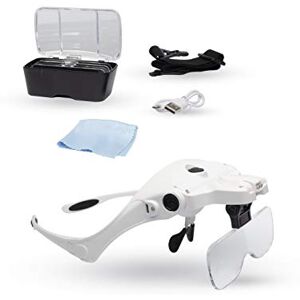 Lightcraft LED Magnifier Spectacles & Headband, LC1780USB Lightcraft LED Magnifier Spectacles & Headband, LC1780USB
