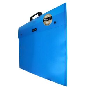 Westfolio Blue A2 Expandable Art Folio Folder, 200 Sheet Capacity, For Artwork, School Projects, Office Use Westfolio Blue A2 Expandable Art Folio Folder, 200 Sheet Capacity, For Artwork, School Projects, Office Use