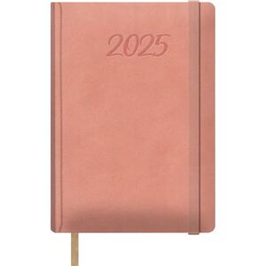 DOHE 2025 Diary Day by Page, A5 Size (15 x 21 cm), 12 Months January to December, Hardcover in Leatherette, Planner in Spanish, Office Supplies SAMBA Rosa DOHE 2025 Diary Day by Page, A5 Size (15 x 21 cm), 12 Months January to December, Hardcover in Leatherette, Planner in Spanish, Office Supplies SAMBA Rosa