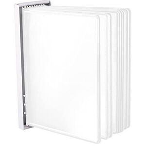 Leviatan Wall Display Board System Wall Lectern Document Organiser Consultation and Presentation Documents Plastic Case for Papers Includes 10 Display Panels Size: A4 Colour: White Leviatan Wall Display Board System Wall Lectern Document Organiser Consultation and Presentation Documents Plastic Case for Papers Includes 10 Display Panels Size: A4 Colour: White