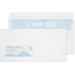 Blake Environmental Biodegradable & Recycled Window Envelopes DL (110 x 220mm) Pack of 1000 Premium 90GSM FSC Certified Self Seal White Envelopes Stationery & Business Supplies (RN17884) Blake Environmental Biodegradable & Recycled Window Envelopes DL (110 x 220mm) Pack of 1000 Premium 90GSM FSC Certified Self Seal White Envelopes Stationery & Business Supplies (RN17884)