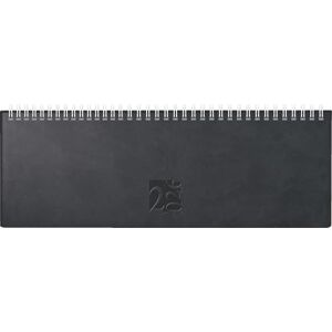 rido/idé Landscape Appointment Book Mod. ac Weekly Horizontal Appointment Book 2026 307 x 105 mm, Faux Leather, Black rido/idé Landscape Appointment Book Mod. ac Weekly Horizontal Appointment Book 2026 307 x 105 mm, Faux Leather, Black