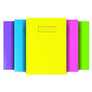 Silvine NBA4BT A4 Bright Exercise Notebook Assorted Colours (Pack of 10) Silvine NBA4BT A4 Bright Exercise Notebook Assorted Colours (Pack of 10)