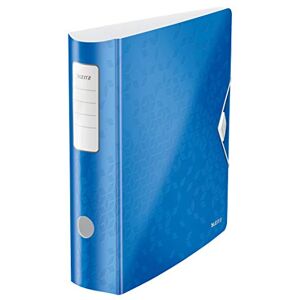 Leitz Lever Arch File, Metallic blue, A4, Curved spine 75mm width, Elastic fastening, Light polyfoam, WOW Range, 11060036 Leitz Lever Arch File, Metallic blue, A4, Curved spine 75mm width, Elastic fastening, Light polyfoam, WOW Range, 11060036