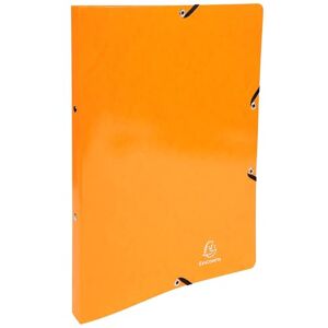 Exacompta Ref 54884E Box of 20 Glossy Card Binders with Elastic Bands 2 Round Rings 15 mm Spine 20 mm External Dimensions: 32 x 25 cm File Size A4 Orange Exacompta Ref 54884E Box of 20 Glossy Card Binders with Elastic Bands 2 Round Rings 15 mm Spine 20 mm External Dimensions: 32 x 25 cm File Size A4 Orange
