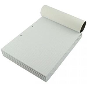 Q-Connect Narrow Feint Ruled Headbound Refill Pad 160 Pages A4 (10 Pack) KF02229,White Q-Connect Narrow Feint Ruled Headbound Refill Pad 160 Pages A4 (10 Pack) KF02229,White