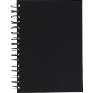 Honsell Sketchbook with Spiral Binding Hard Cover, DIN A5 Portrait, 100 Sheets, 110 g/m², Pure Cartridge Paper, Eraser, Acid and ageing-Resistant, Black White Honsell Sketchbook with Spiral Binding Hard Cover, DIN A5 Portrait, 100 Sheets, 110 g/m², Pure Cartridge Paper, Eraser, Acid and ageing-Resistant, Black White
