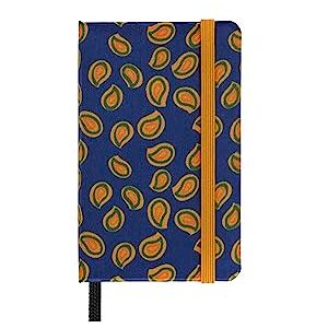 Moleskine Silk Notebook, Hardcover With Italian Mantero Silk Cover, With Blank Pages and Elastic Closure, With Gift Packaging, Extra Small Format 13.6 x 8.8 cm, Colour Blue Moleskine Silk Notebook, Hardcover With Italian Mantero Silk Cover, With Blank Pages and Elastic Closure, With Gift Packaging, Extra Small Format 13.6 x 8.8 cm, Colour Blue