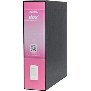 Rexel Esselte Dox 1 Class Box Lever Arch File, A4. Light Pink Rexel Esselte Dox 1 Class Box Lever Arch File, A4. Light Pink