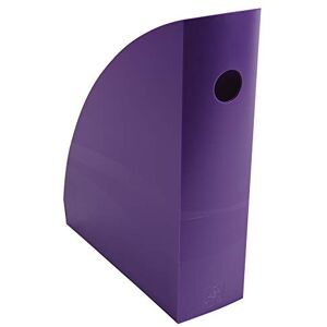 Exacompta Ref 18220D Magazine File MAG-CUBE 266 x 82 x 305mm, Finger Hole on Spine, Suitable for A4+ Documents, Large Storage Capacity Iderama Purple (Pack of 6) Exacompta Ref 18220D Magazine File MAG-CUBE 266 x 82 x 305mm, Finger Hole on Spine, Suitable for A4+ Documents, Large Storage Capacity Iderama Purple (Pack of 6)