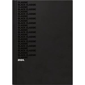 BRUNNEN Daily calendar model 795 2024, 1 page = 1 day, sheet size 14.5 x 20.6 cm, black BRUNNEN Daily calendar model 795 2024, 1 page = 1 day, sheet size 14.5 x 20.6 cm, black