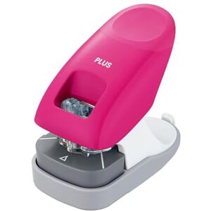 PLUS Japan, Staple-Free Stapler Desktop Model Pink, 10 Sheet Capacity, 1 Piece Pack (1 x 1 Stapler) PLUS Japan, Staple-Free Stapler Desktop Model Pink, 10 Sheet Capacity, 1 Piece Pack (1 x 1 Stapler)
