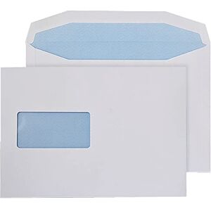 Q-Connect Machine Envelope 162 x 238 mm Window 90 gsm Gummed White, Pack of 500 Q-Connect Machine Envelope 162 x 238 mm Window 90 gsm Gummed White, Pack of 500