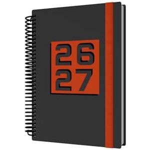 Collins 2026-2027 Mid/Academic Year Planner 13 Month A5 Day-to-Page Hard Cover Debden Delta Range Orange (FP51M.44-2627) Collins 2026-2027 Mid/Academic Year Planner 13 Month A5 Day-to-Page Hard Cover Debden Delta Range Orange (FP51M.44-2627)