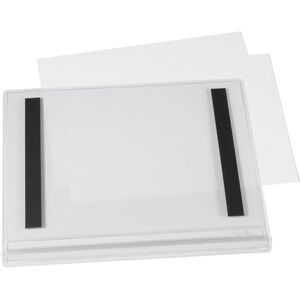 Durable UV Anti-Reflective Magnetic Poly Pockets A5 IPX5 Water Resistance Pocket to Keep Documents Protected Optimal for Displaying Information Outside Pack of 5 Durable UV Anti-Reflective Magnetic Poly Pockets A5 IPX5 Water Resistance Pocket to Keep Documents Protected Optimal for Displaying Information Outside Pack of 5
