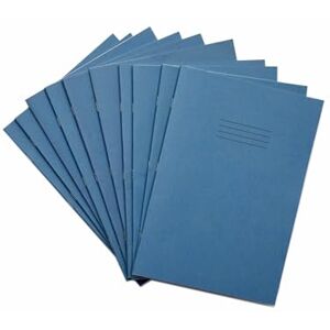Rhino A4 Exercise Books, 48-Page / 10mm Squared Paper Notebook, 10-Pack, Office & School Stationery Supplies, Light Blue Rhino A4 Exercise Books, 48-Page / 10mm Squared Paper Notebook, 10-Pack, Office & School Stationery Supplies, Light Blue