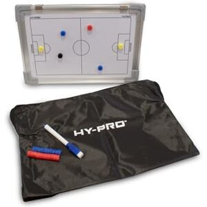 Hy-Pro Tactics Board Portable Football Coaching Marker Board with Magnets, Whiteboard Marker, Eraser Hy-Pro Tactics Board Portable Football Coaching Marker Board with Magnets, Whiteboard Marker, Eraser