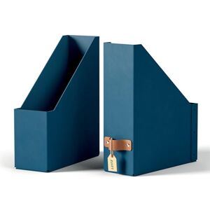 Leitz Puro Magazine File Set of 2 Durable A4 Magazine Holders, Compatible with Cube Units and Storage Shelves, Holds 900 Sheets (80gsm), Desk Organiser for Office & Home, 10 x 26 x 31cm, Night Blue Leitz Puro Magazine File Set of 2 Durable A4 Magazine Holders, Compatible with Cube Units and Storage Shelves, Holds 900 Sheets (80gsm), Desk Organiser for Office & Home, 10 x 26 x 31cm, Night Blue