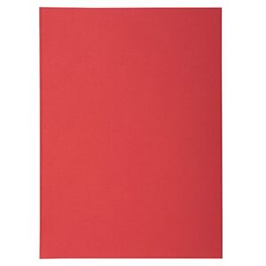 Exacompta Ref 850012E Super Square Cut Folders 22 x 31cm in Size, Suitable for Storing & Holding A4 Documents, 60gsm Material Red (Pack of 250) Exacompta Ref 850012E Super Square Cut Folders 22 x 31cm in Size, Suitable for Storing & Holding A4 Documents, 60gsm Material Red (Pack of 250)