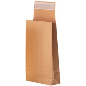 Bong 14327 Folding Envelopes Square Base C4 (229 x 324 x 40 mm) 120 g/m² Kraft Paper Self-Adhesive with Covering Strips 250 Items Brown Bong 14327 Folding Envelopes Square Base C4 (229 x 324 x 40 mm) 120 g/m² Kraft Paper Self-Adhesive with Covering Strips 250 Items Brown