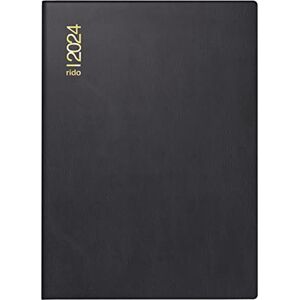 rido/idé Daily calendar model Technik II 2024, 1 page = 2 days, sheet size 10 x 14 cm, black rido/idé Daily calendar model Technik II 2024, 1 page = 2 days, sheet size 10 x 14 cm, black