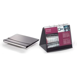 Durable DURASTAR Table Flipchart Stand A3 Landscape Format Grey Colour Ideal for Presentations and Meetings Durable DURASTAR Table Flipchart Stand A3 Landscape Format Grey Colour Ideal for Presentations and Meetings