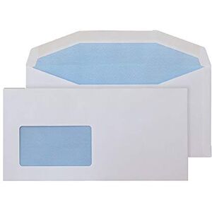 Blake Envelopes Purely Everyday 3905CBC Kuvertierhüllen Briefumschläge Naßklebung Mit CBC Fenster Weiß DL+ 114 x 235 mm 90g/m² 1000 Stück Blake Envelopes Purely Everyday 3905CBC Kuvertierhüllen Briefumschläge Naßklebung Mit CBC Fenster Weiß DL+ 114 x 235 mm 90g/m² 1000 Stück