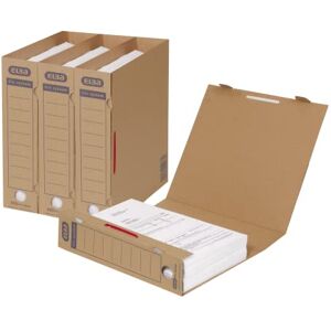 Elba Tric System 83523 A4 Archive Folder for Approximately 500 Sheets/Pack of 30 / Natural Brown Elba Tric System 83523 A4 Archive Folder for Approximately 500 Sheets/Pack of 30 / Natural Brown