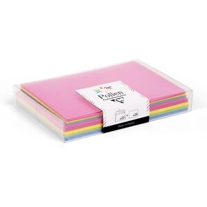 Clairefontaine 20917C Box of 20 Envelopes 20 Summer Cards Envelopes Format C6 (11,4x16,2cm) Cards Format 11x15,5cm Correspondence Pollen Summer Theme 4 Colours Clairefontaine 20917C Box of 20 Envelopes 20 Summer Cards Envelopes Format C6 (11,4x16,2cm) Cards Format 11x15,5cm Correspondence Pollen Summer Theme 4 Colours