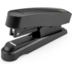 Novus B 10 FC re+New Sustainable Stapler (Stapling Capacity 20 Sheets, Flat Stapling, Includes 200 Staples, Full Metal Device with Plastic Coating Made from 88% Recycled Plastic) Black Novus B 10 FC re+New Sustainable Stapler (Stapling Capacity 20 Sheets, Flat Stapling, Includes 200 Staples, Full Metal Device with Plastic Coating Made from 88% Recycled Plastic) Black