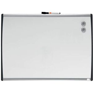 Nobo Small Magnetic Whiteboard With Arched Frame, Wall Mountable, Includes Whiteboard Pen, Magnets & Foam Adhesive Pads, Home/ Office, 585 x 430 mm, 1903783 Nobo Small Magnetic Whiteboard With Arched Frame, Wall Mountable, Includes Whiteboard Pen, Magnets & Foam Adhesive Pads, Home/ Office, 585 x 430 mm, 1903783