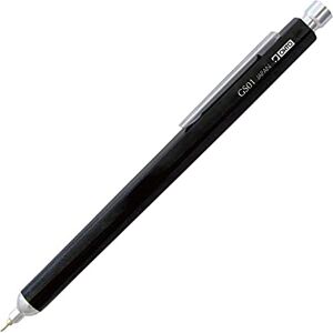 オート Ohto Aluminium Ballpoint Pen Needle Point GS01-S7 0.7 mm Soft Ink (Black) (Black) オート Ohto Aluminium Ballpoint Pen Needle Point GS01-S7 0.7 mm Soft Ink (Black) (Black)