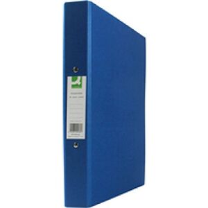 Q-Connect 2 Ring 25mm Paper Over Board Blue A4 Binder (Pack of 10) Q-Connect 2 Ring 25mm Paper Over Board Blue A4 Binder (Pack of 10)