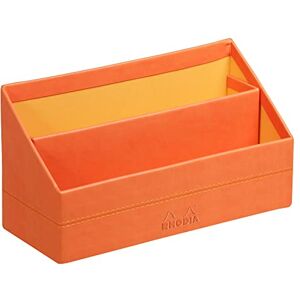 Rhodia 318944C Tangerine Mail Holder 25x10x14 cm Orange Saddle Stitching Faux Leather Exterior rama Home Office Collection Office Organization & Designer Storage Rhodia 318944C Tangerine Mail Holder 25x10x14 cm Orange Saddle Stitching Faux Leather Exterior rama Home Office Collection Office Organization & Designer Storage