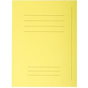 Exacompta Ref 435005E Forever Printed Square Cut Folder 240 x 320mm in Size, Suitable for Storing A4 Documents, Made from 220gsm Recycled Card Yellow (Pack of 50) Exacompta Ref 435005E Forever Printed Square Cut Folder 240 x 320mm in Size, Suitable for Storing A4 Documents, Made from 220gsm Recycled Card Yellow (Pack of 50)