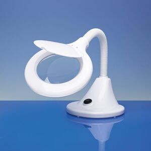 Lightcraft Compact Magnifier Lamp with Flexible Neck – 100mm Lens, 1.75x Magnification, 18 LEDs-for Hobby, Craft, Electronics and Beauty Lightcraft Compact Magnifier Lamp with Flexible Neck – 100mm Lens, 1.75x Magnification, 18 LEDs-for Hobby, Craft, Electronics and Beauty