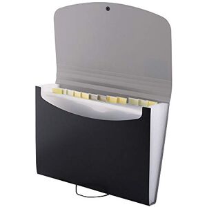 D.RECT Filing Cabinet Document Holder Expandable Briefcase Document Sorter A4 Document Sorter Accordion Binder 12 compartments A4 Perfect for Office or Home Black D.RECT Filing Cabinet Document Holder Expandable Briefcase Document Sorter A4 Document Sorter Accordion Binder 12 compartments A4 Perfect for Office or Home Black