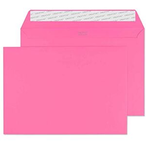 Blake Creative Colour C5 162 x 229 mm 120 gsm Peel & Seal Wallet Envelopes (302) Flamingo Pink Pack of 500 Blake Creative Colour C5 162 x 229 mm 120 gsm Peel & Seal Wallet Envelopes (302) Flamingo Pink Pack of 500