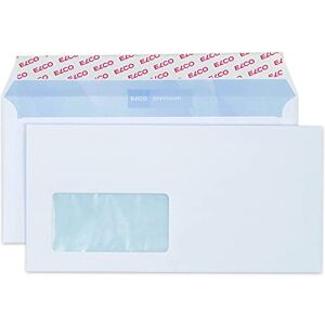 Elco Premium C5/6 DL Envelopes with Left Window — 100 g/m² FSC-Certified Self-Adhesive Envelopes for Business Letters and Invoices, 229 x 114 mm, White, Box of 500 Elco Premium C5/6 DL Envelopes with Left Window — 100 g/m² FSC-Certified Self-Adhesive Envelopes for Business Letters and Invoices, 229 x 114 mm, White, Box of 500