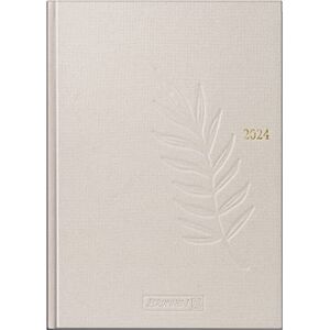 BRUNNEN Daily calendar model 798 2024, 1 page = 1 day, sheet size 14 x 20.6 cm, hemp BRUNNEN Daily calendar model 798 2024, 1 page = 1 day, sheet size 14 x 20.6 cm, hemp