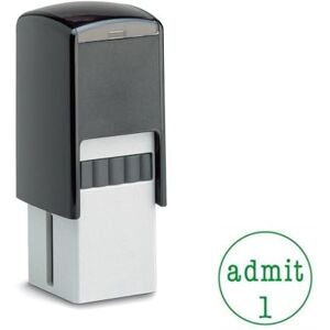 Trodat Admit 1 Stamp – Self Inking Green Ink Stamper – Approx. 19mm Trodat Admit 1 Stamp – Self Inking Green Ink Stamper – Approx. 19mm