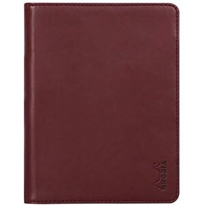 Rhodia 213008C rama Clipboard and Document Holder Booklet N°13 Lie de Vin for Notepads or A6 Format Notebooks (10.5 x 14.8 cm) Premium Italian Faux Leather Rhodia 213008C rama Clipboard and Document Holder Booklet N°13 Lie de Vin for Notepads or A6 Format Notebooks (10.5 x 14.8 cm) Premium Italian Faux Leather