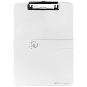 herlitz 10842409 Clipboard A4 Kraft Paper Cover with Clip Mechanism and Hanging Hole, FSC Mix. Assorted Colours. Transparent herlitz 10842409 Clipboard A4 Kraft Paper Cover with Clip Mechanism and Hanging Hole, FSC Mix. Assorted Colours. Transparent