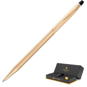 Cross Classic Century Refillable Twist-Action Metal Limited Edition Ballpoint Pen with 23 Carat Gold-Plated Appointments, Medium Ballpoint, includes Premium Gift Box and Black Cartridge, 1 Pack, Gold Cross Classic Century Refillable Twist-Action Metal Limited Edition Ballpoint Pen with 23 Carat Gold-Plated Appointments, Medium Ballpoint, includes Premium Gift Box and Black Cartridge, 1 Pack, Gold
